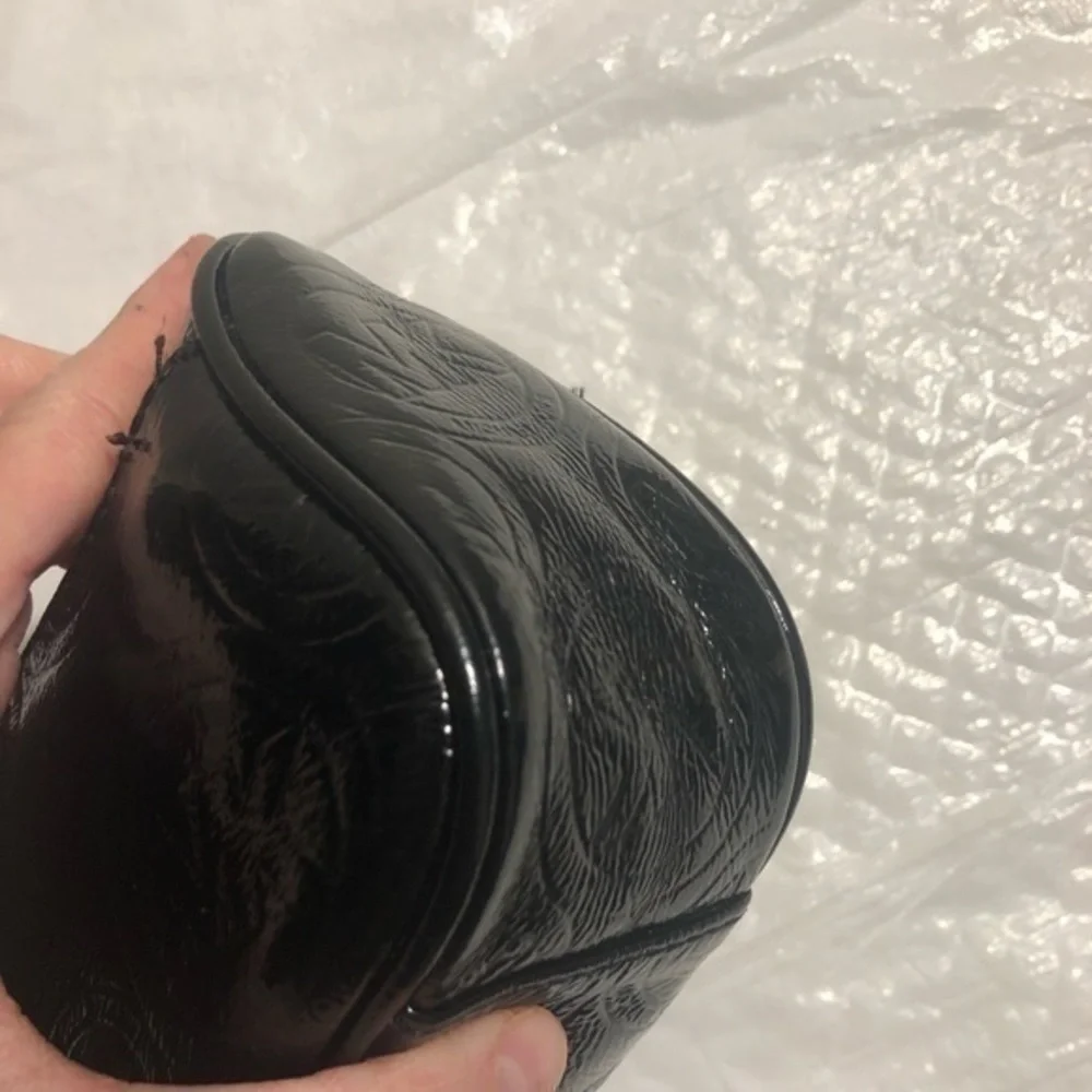 Michael kors patent leather cosmetic bag